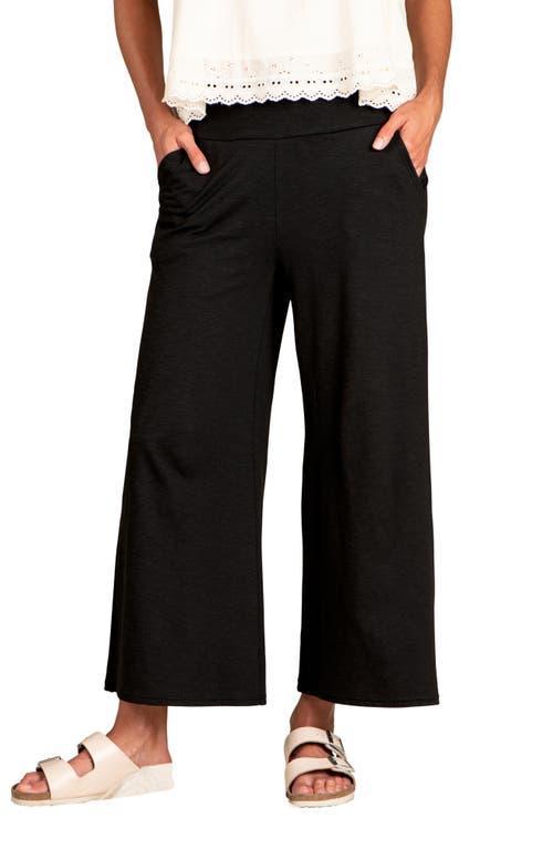 Toad & Co Chaka Wide Leg Knit Crop Pants Product Image