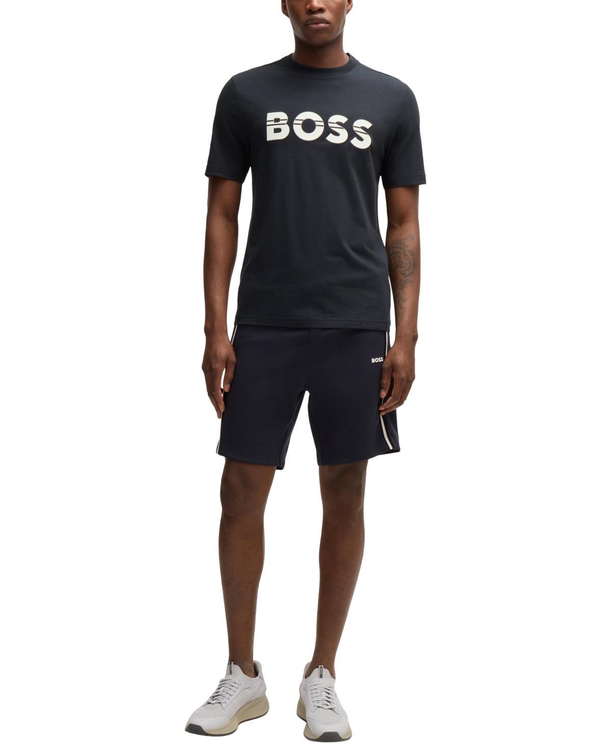 Boss by Hugo Boss Mens Logo Regular-Fit T-Shirt Product Image