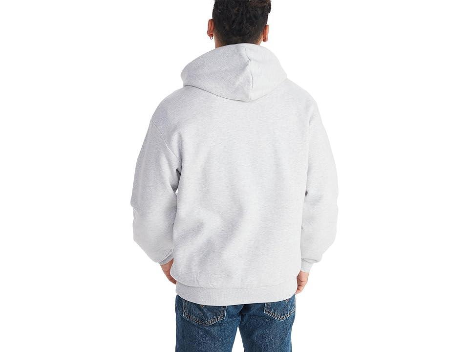 Marmot Coastal Hoodie (Light Grey Heather) Men's Sweatshirt Product Image