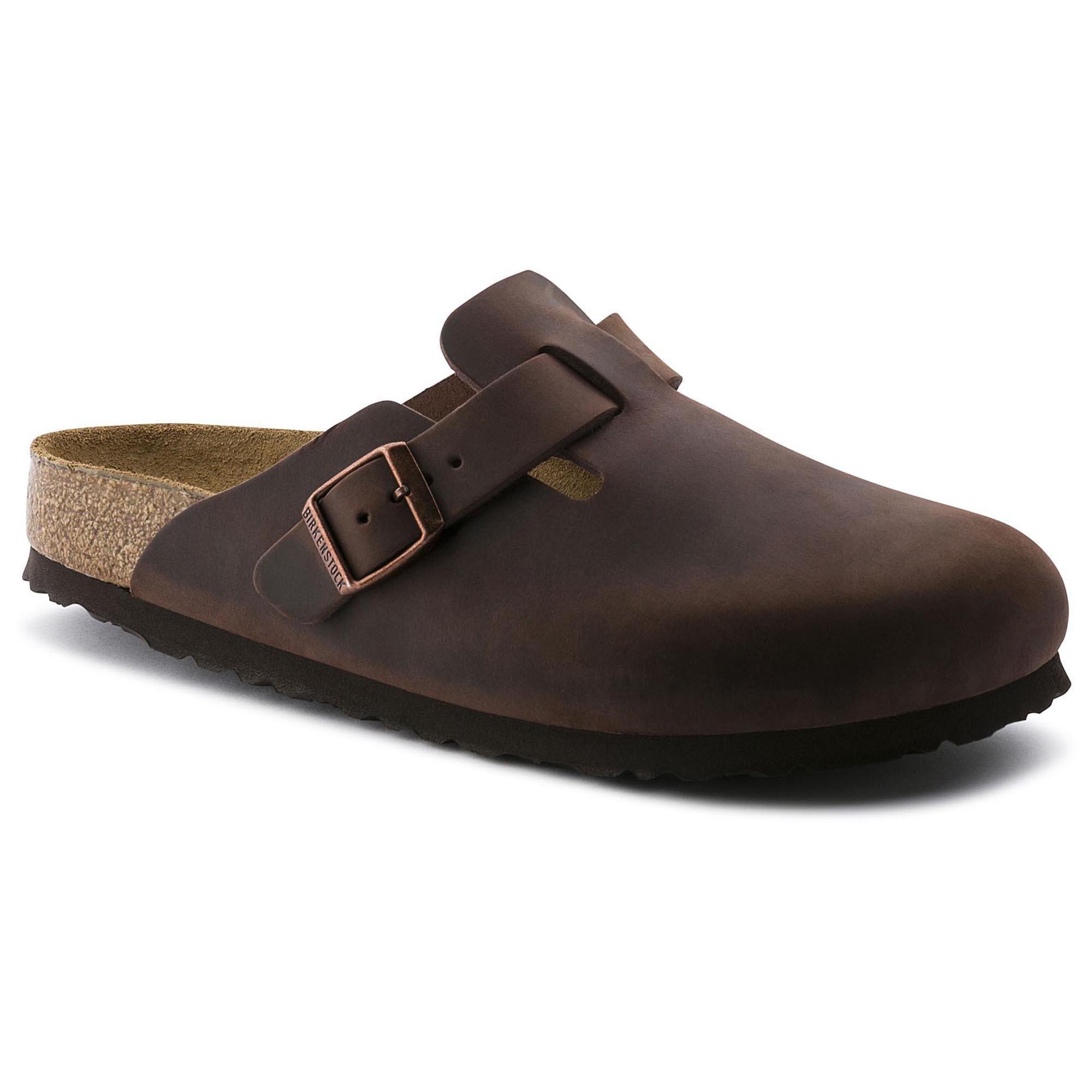 Boston Soft Footbed Natural Leather Oiled Product Image