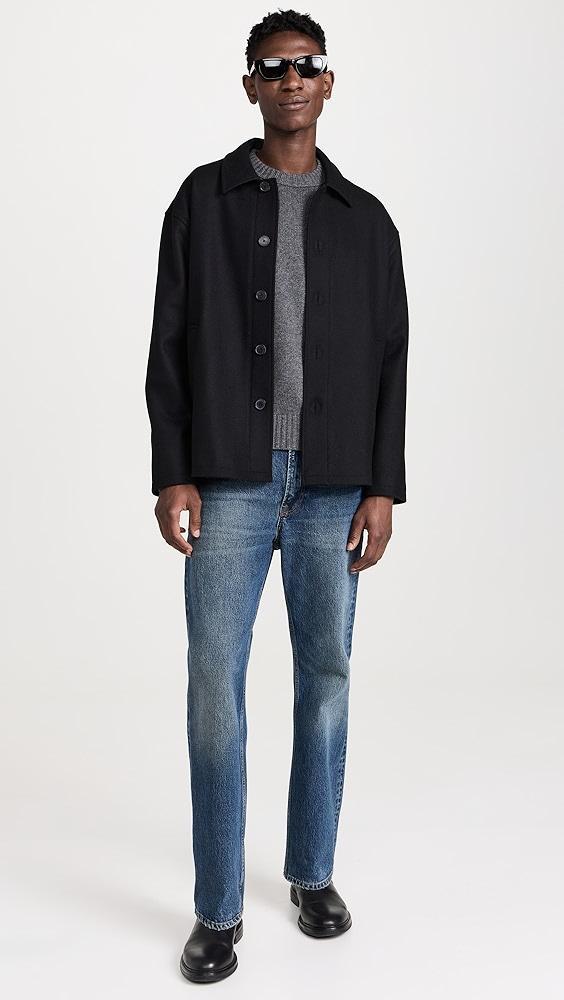 FRAME Textured Overshirt Jacket | Shopbop Product Image