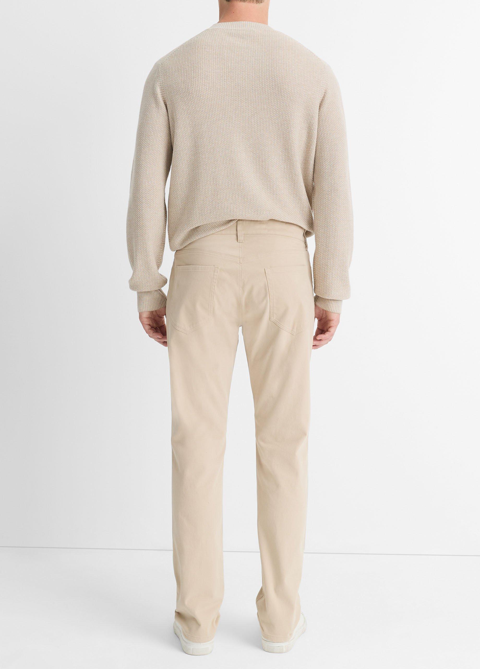 Dylan Slim 5-Pocket Peached Stretch-Cotton Pant Product Image