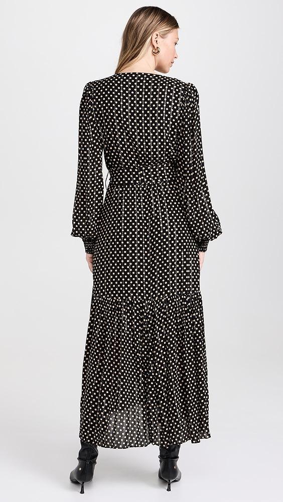 DRESS TO Nightfall Print Midi Dress | Shopbop Product Image