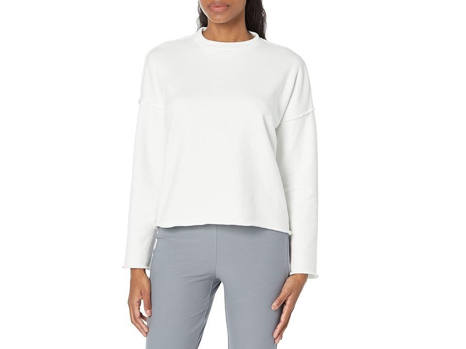 Eileen Fisher Petite High Crew Neck Box Top Women's Clothing Product Image