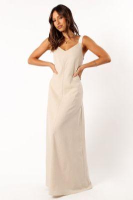 Petal and Pup Womens Sjon Contrast Strap Maxi Dress Product Image