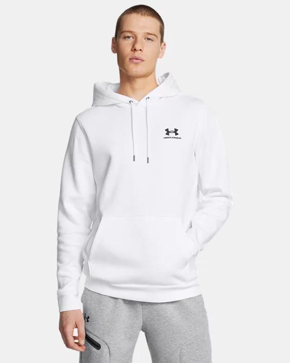 Under Armour Mens Under Armour Essential Fleece Hoodie - Mens Earthen Orange/Earthen Orange Product Image