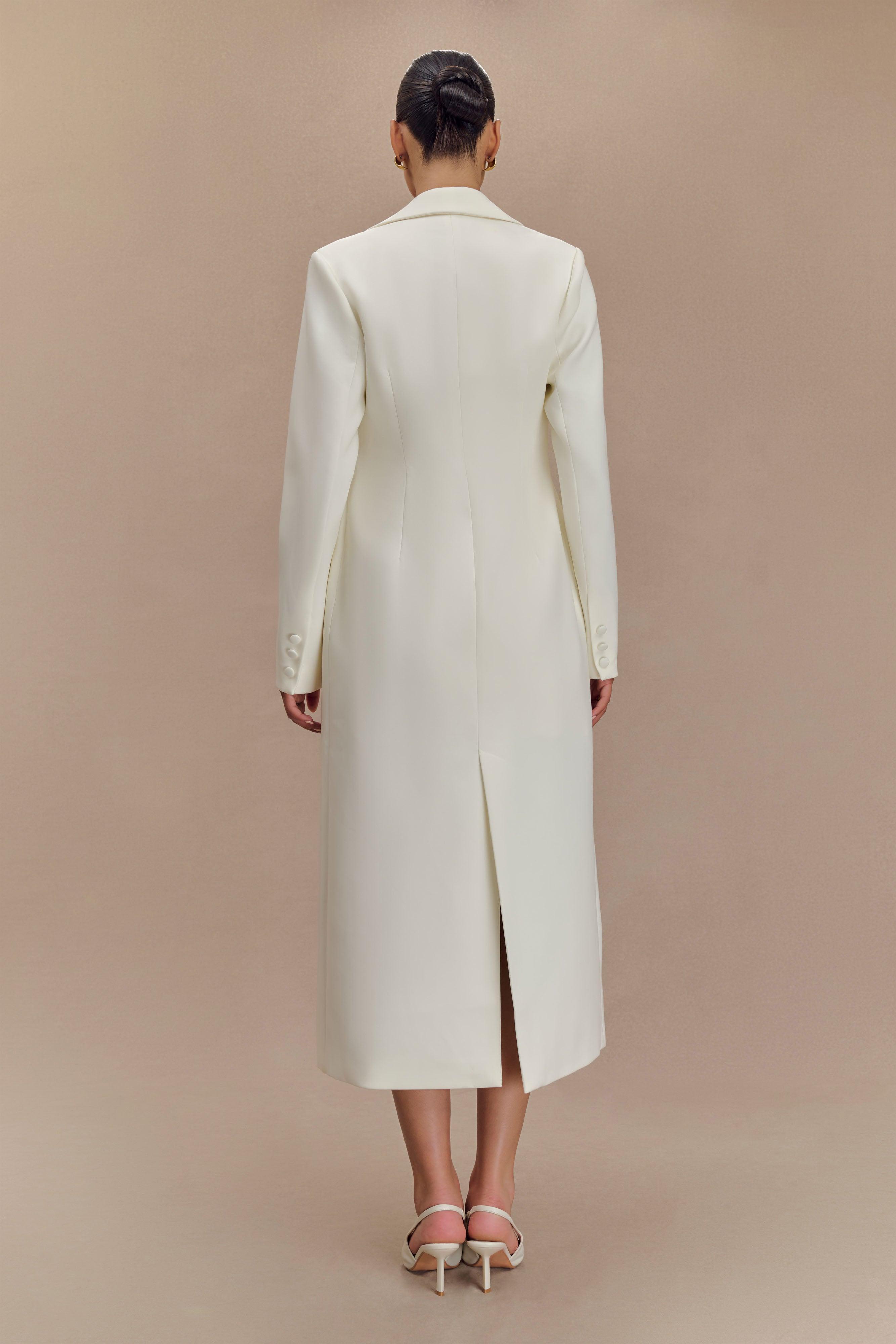 Caviar Suiting Coat - Ivory Product Image