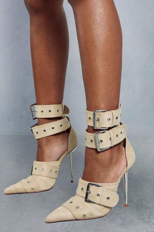 Double Strap Buckle Heels product image