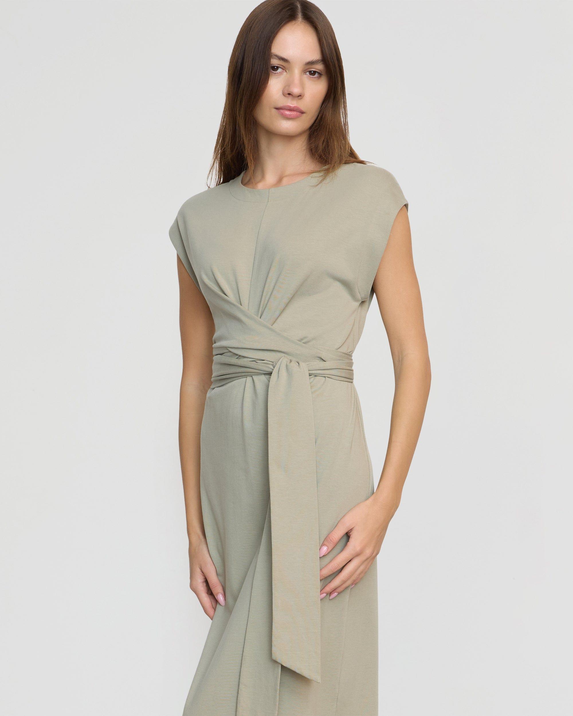 Fei Tie-Front Organic Cotton Dress Product Image