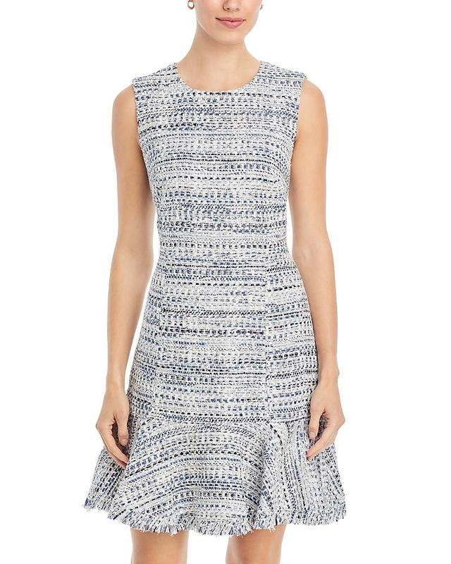 KOBI HALPERIN Reed Sleeveless Tweed Dress Product Image