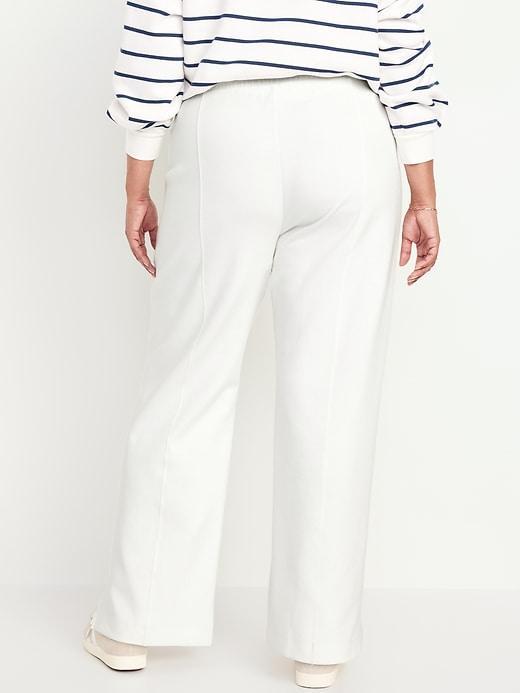 High-Waisted Dynamic Fleece Trouser Pants Product Image