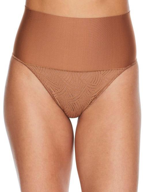 Maidenform Tame Your Tummy Lace Thong DM0049 Product Image