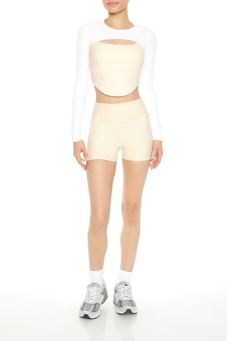 Active Ruched Biker Shorts | Forever 21 Product Image