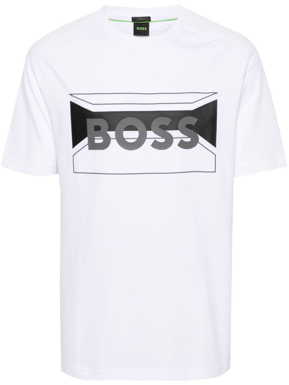 Logo-print T-shirt In White Product Image