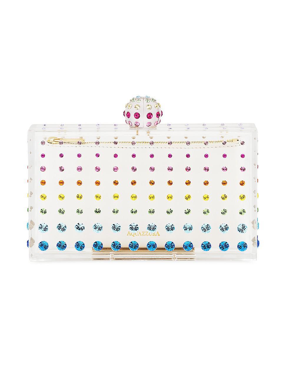 Womens Tequila Resin & Leather Clutch Product Image