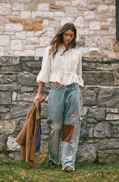 FREE PEOPLE Best Of Me Blouse In White Product Image