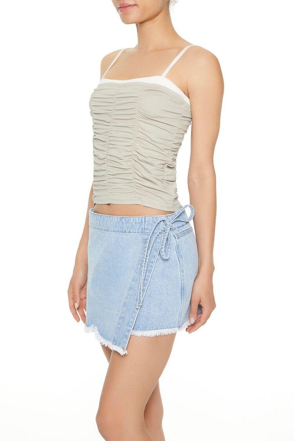 Colorblock Ruched Cami | Forever 21 Product Image