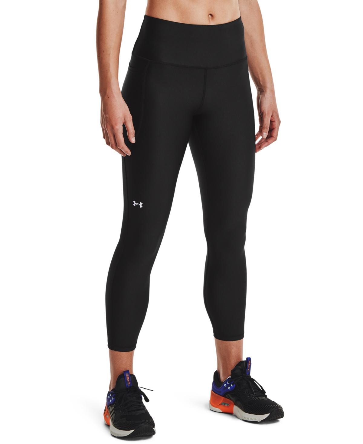 Under Armour Womens HeatGear High-Rise Full Length Leggings - Black / product image