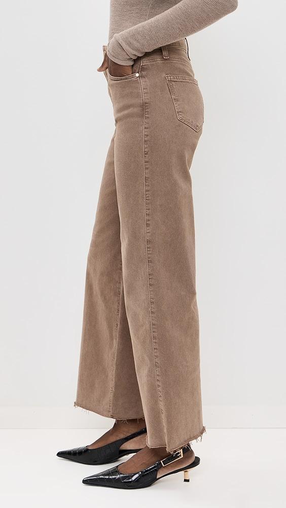 PAIGE Anessa 31" Jeans with Raw Hem | Shopbop Product Image