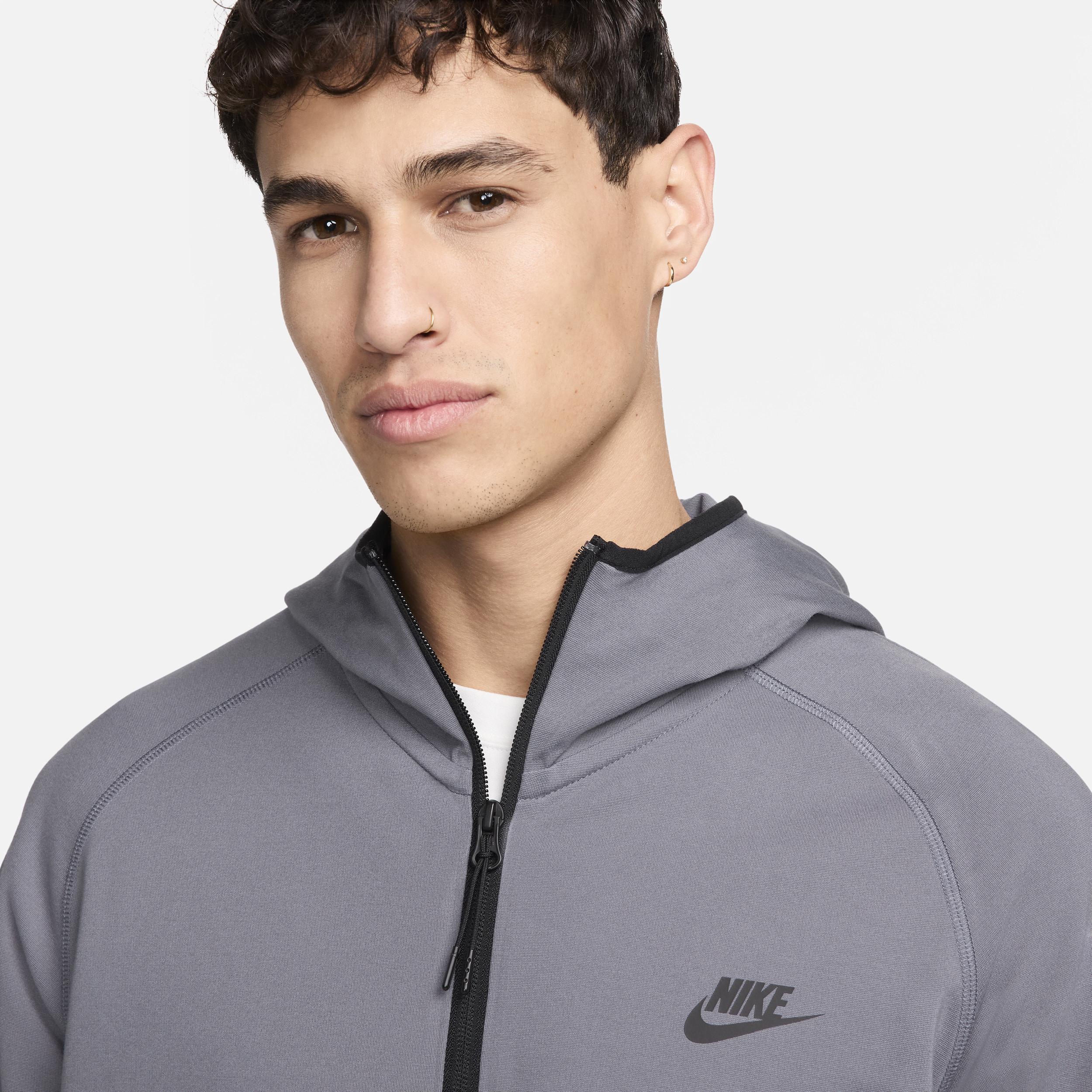 Nike Men's Tech Lightweight Knit Full-Zip Hoodie Product Image