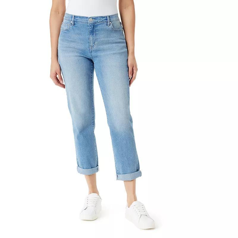 Womens Gloria Vanderbilt Weekend Slim Boyfriend Jeans Product Image