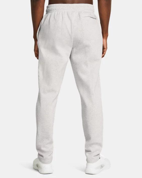 Men's UA Rival Fleece Collegiate Open Bottom Pants Product Image