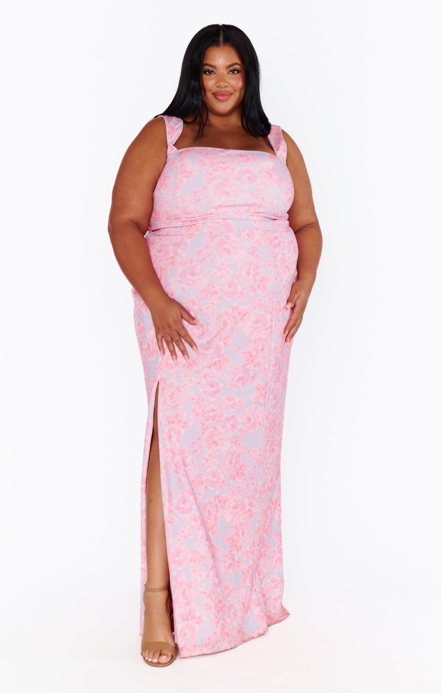 Paris Gown ~ Blushing Floral Stretch Product Image