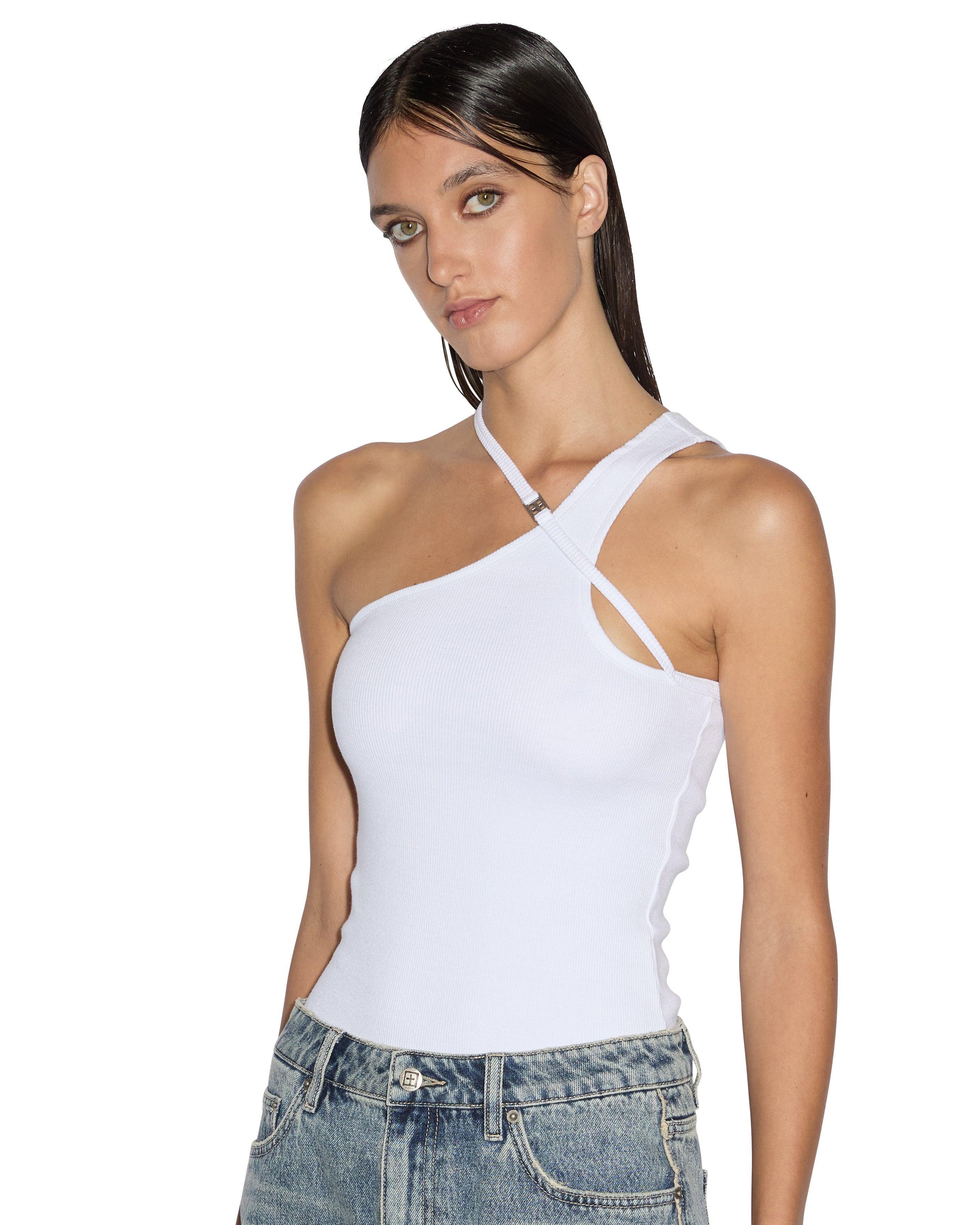 SCORE TANK WHITE Female Product Image