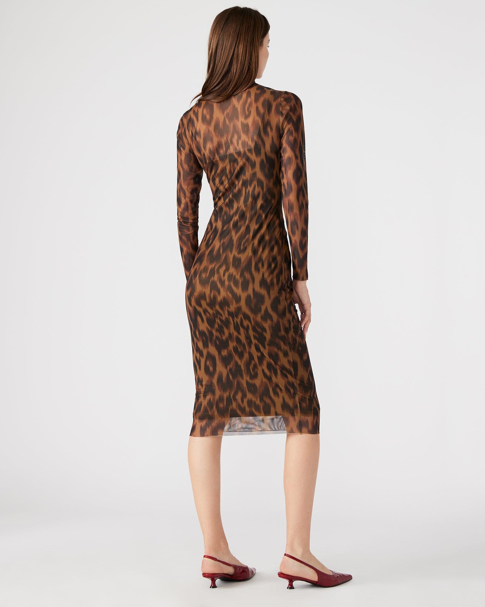 VIVIENNE DRESS LEOPARD Female Product Image