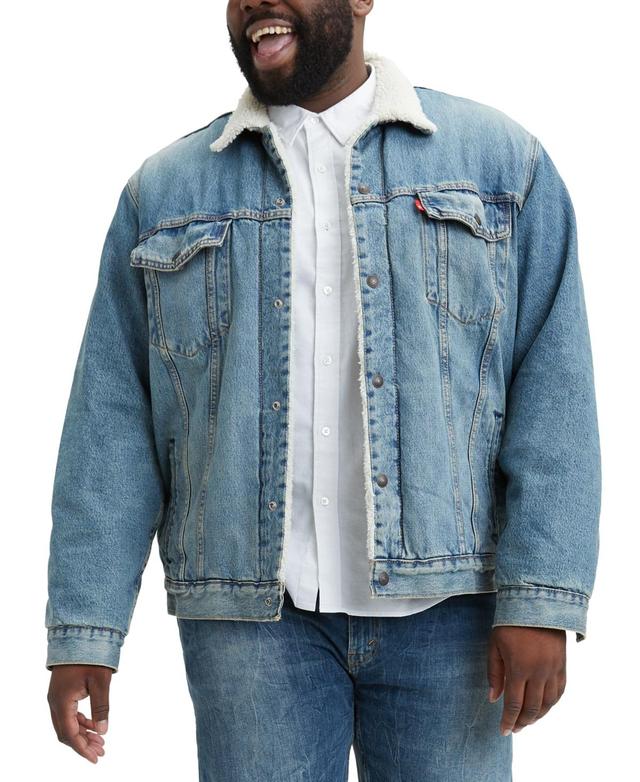 Levis Big  Tall Sherpa Trucker Jacket Product Image