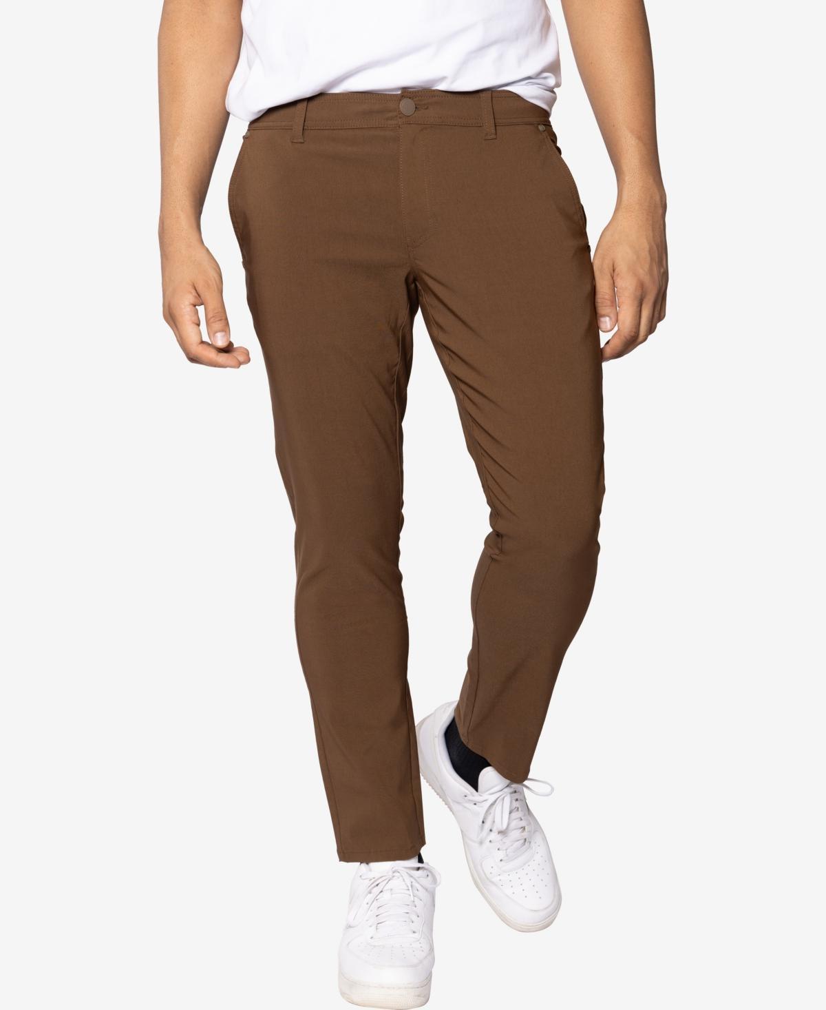 X-Ray Mens Trouser Slit Patch Pocket Nylon Pants Product Image