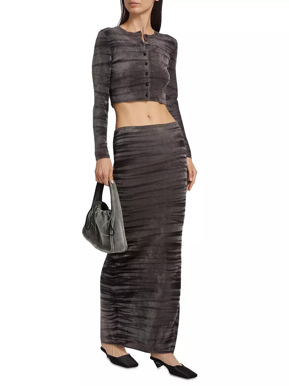 Animal Print Maxi Skirt product image