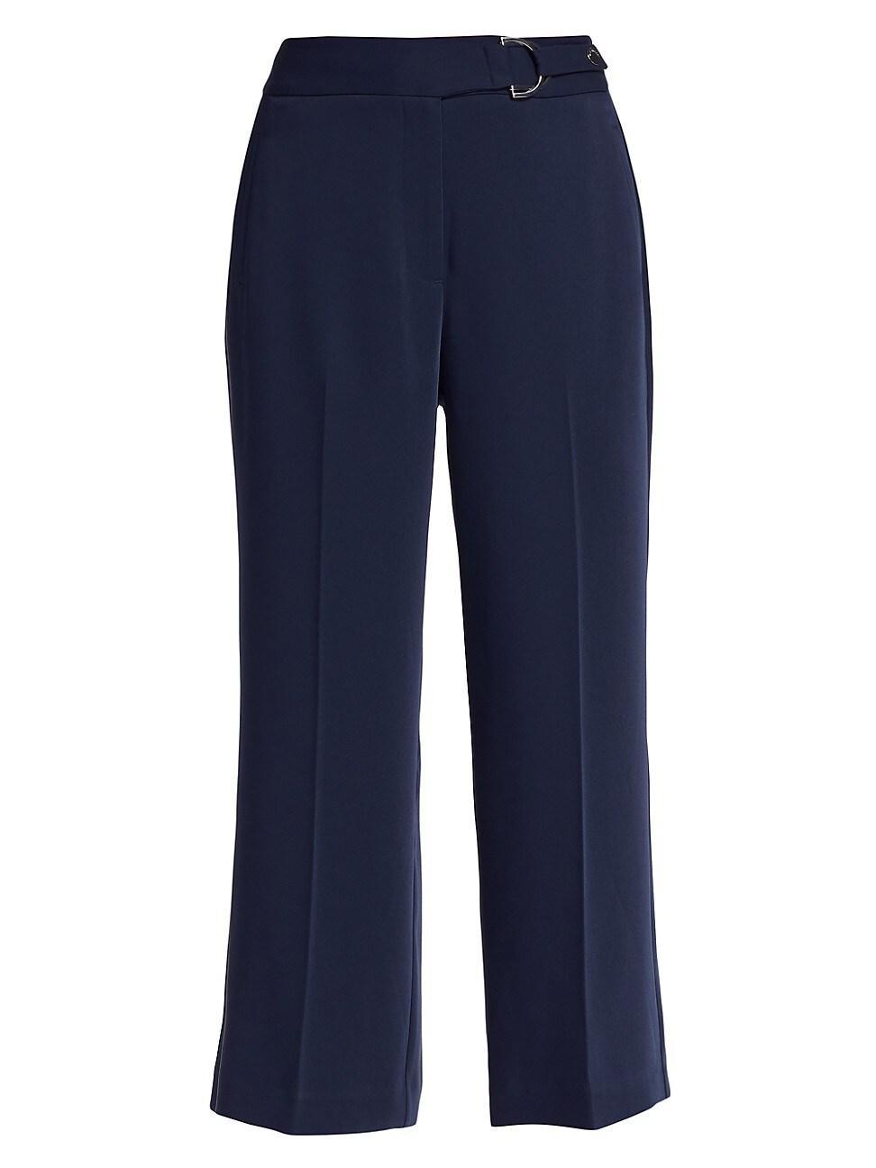 Womens The Della Wide-Leg Cropped Pants Product Image