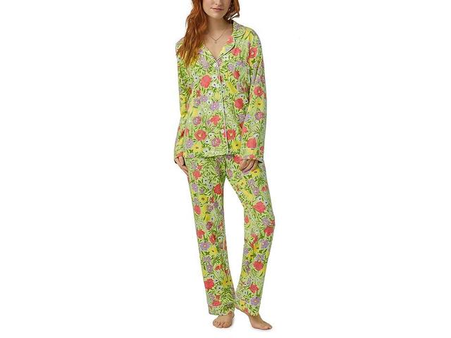 Bedhead PJs Long Sleeve Classic PJ Set (Whispering Meadow) Women's Pajama Sets Product Image