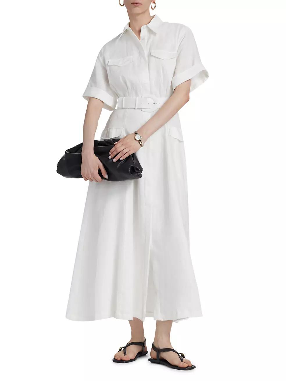 Sunni Belted Utility Shirtdress Product Image