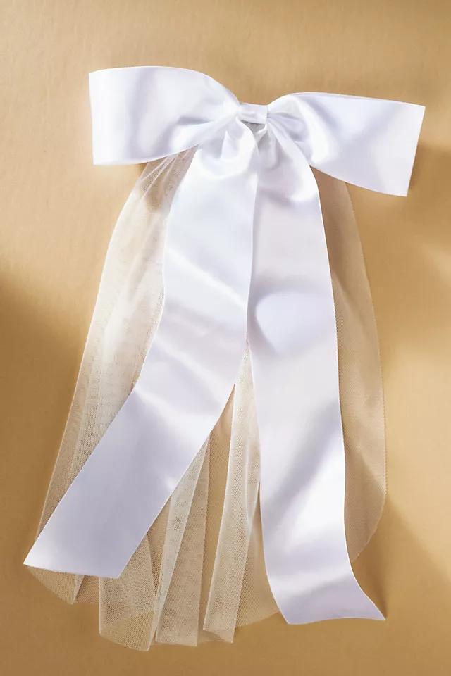 Simply Nova Satin Bow Bridal Veil Product Image