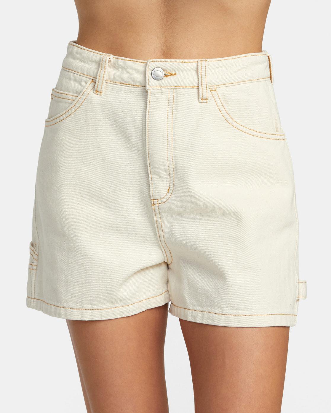 Dayshift Denim Shorts - Natural Product Image