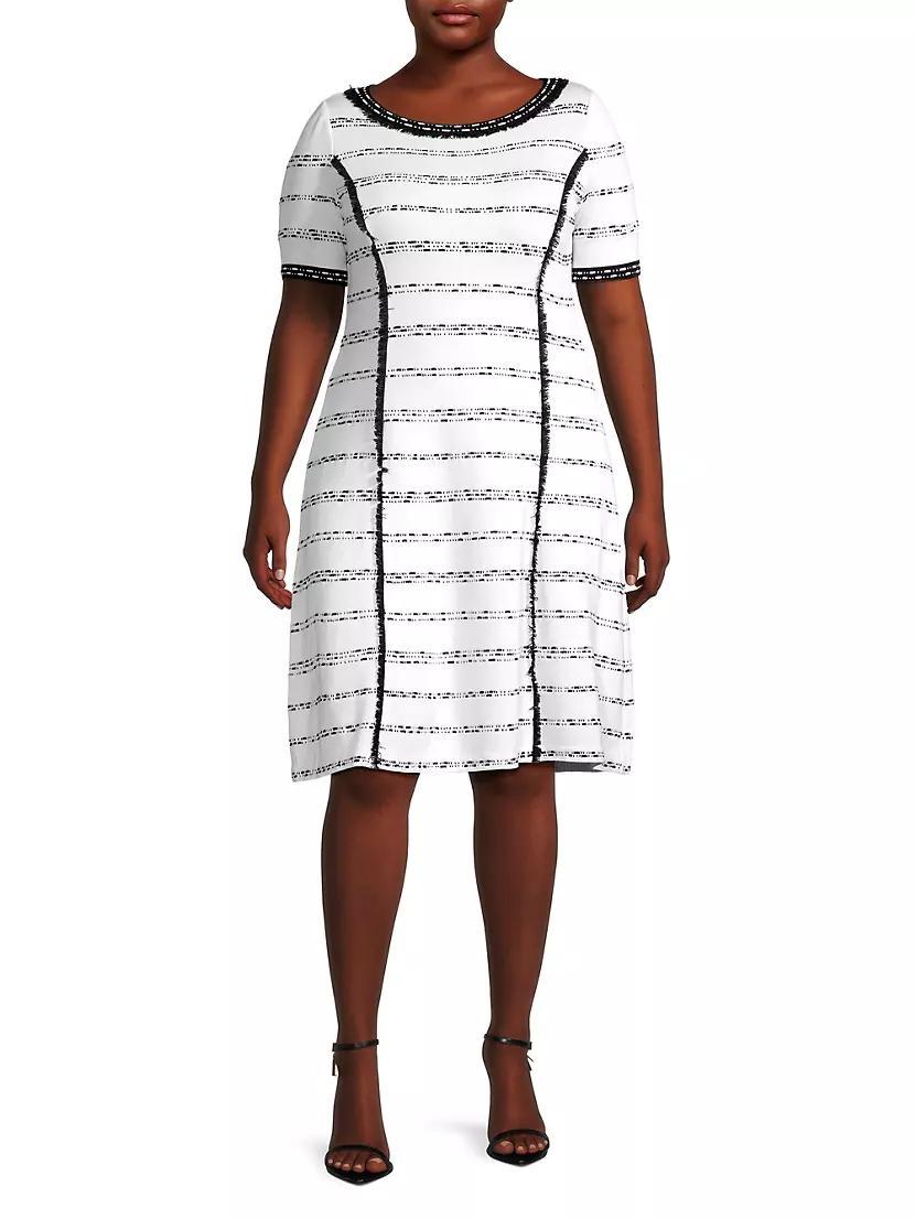 Knit Knee-Length Dress Product Image