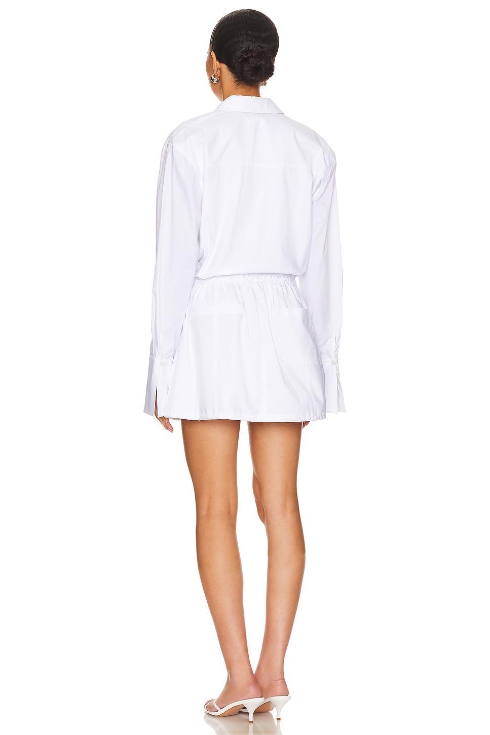 Lovers and Friends Maci Mini Dress in Bright White Product Image