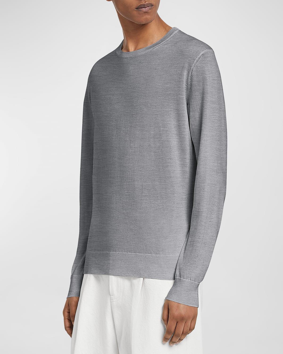 ZEGNA Casheta Light Stretch Cotton Sweater Product Image