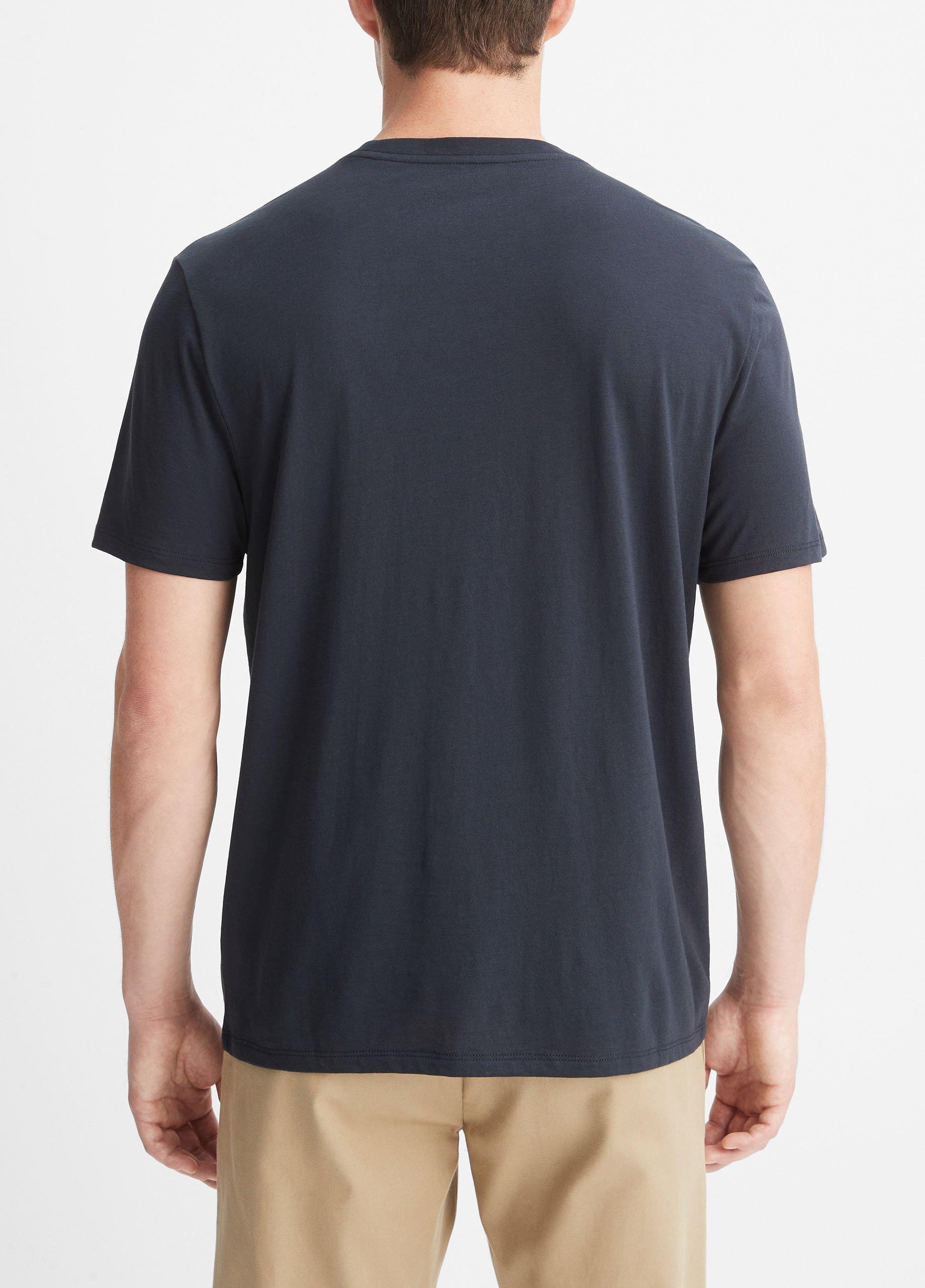 Pima Cotton Crew Neck T-Shirt Product Image