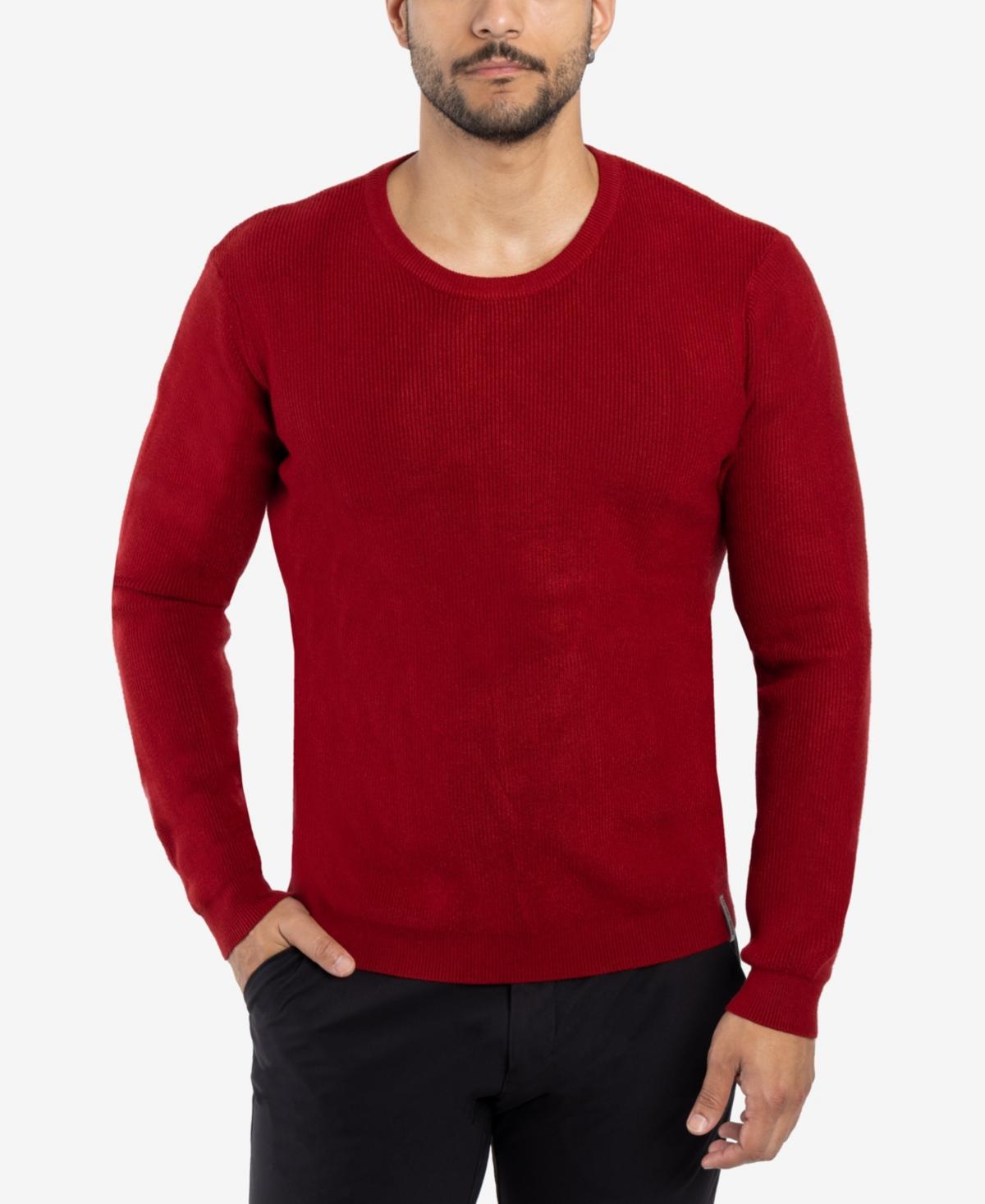 Spring + Mercer Mens Ribbed Crew Neck Sweater Product Image