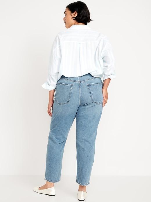 High-Waisted OG Straight Ankle Jeans Product Image