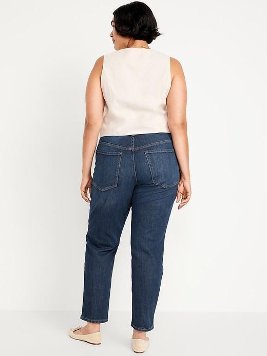 Mid-Rise OG Straight Ankle Jeans Product Image