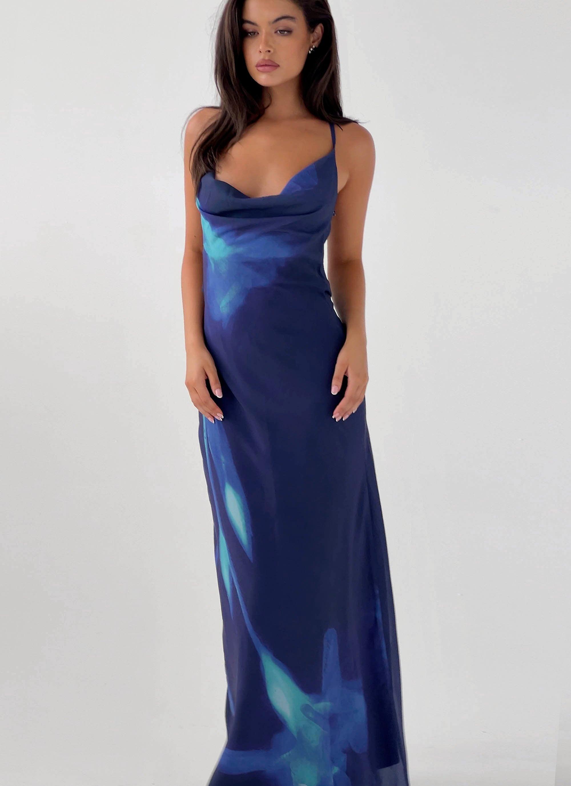 Astra Maxi Dress - Cyber Rose Product Image