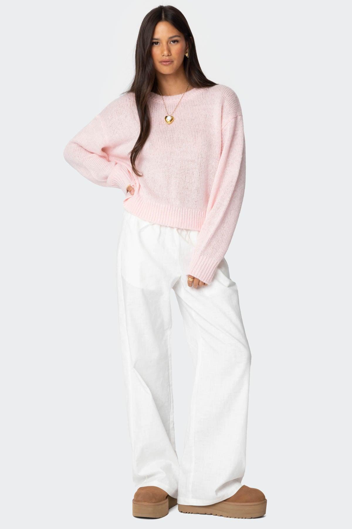 Kyrah Oversized Knit Sweater Product Image