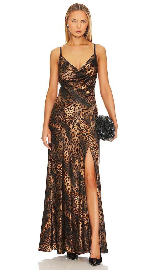 Venice Cowl Lace Gown Product Image