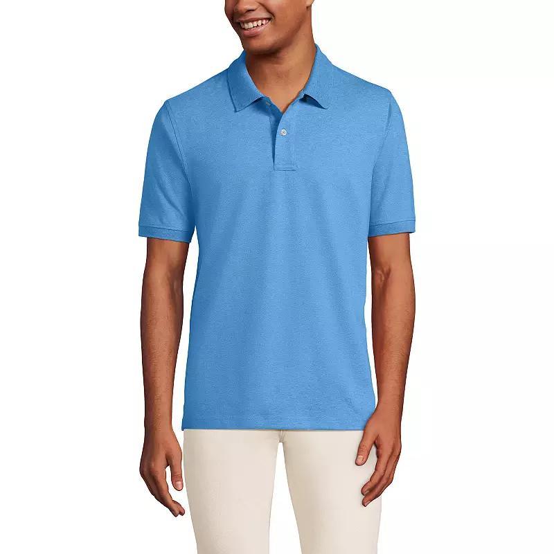 Big & Tall Lands End Comfort-First Mesh Polo, Mens Yellow Product Image