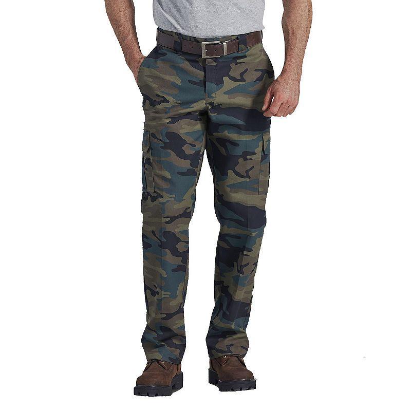 Mens Dickies FLEX Slim-Fit Straight-Leg Cargo Pants Product Image