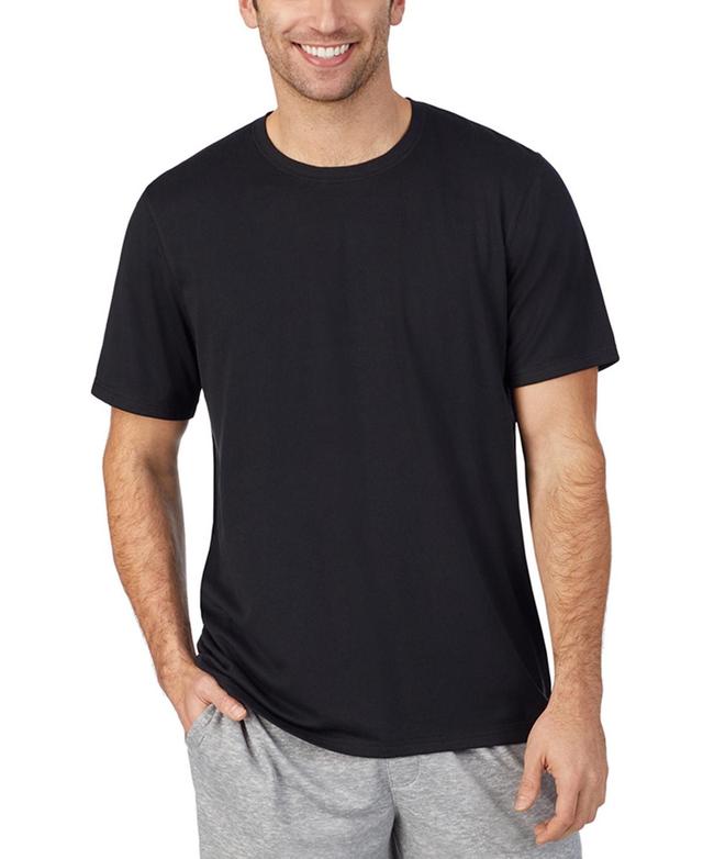 Cuddl Duds Mens Far-Infrared Enhance Sleep Short Sleeves Crewneck Top Product Image